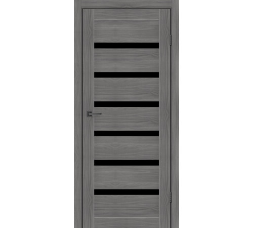Межкомнатные Двери MSDoors Fashion Holst LOUISIANA Черное стекло ПВХ плёнка