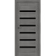 Межкомнатные Двери MSDoors Fashion Holst LOUISIANA Черное стекло ПВХ плёнка