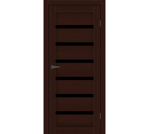 Межкомнатные Двери MSDoors Fashion Holst LOUISIANA Черное стекло ПВХ плёнка