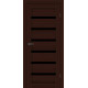 Межкомнатные Двери MSDoors Fashion Holst LOUISIANA Черное стекло ПВХ плёнка