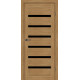 Межкомнатные Двери MSDoors Fashion Holst LOUISIANA Черное стекло ПВХ плёнка