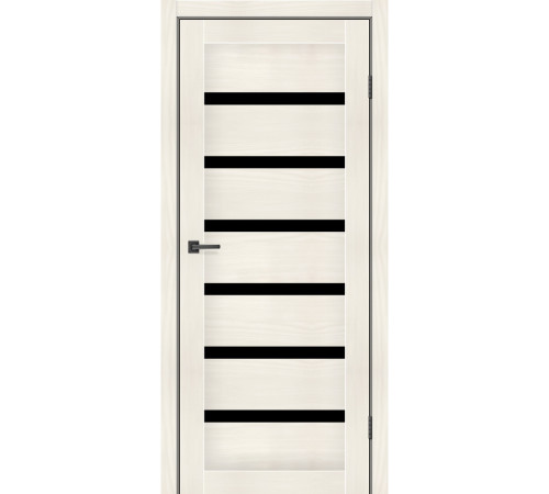 Межкомнатные Двери MSDoors Fashion Holst LOUISIANA Черное стекло ПВХ плёнка