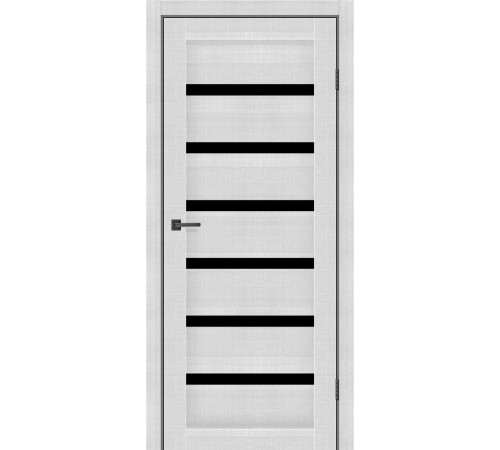 Межкомнатные Двери MSDoors Fashion Holst LOUISIANA Черное стекло ПВХ плёнка