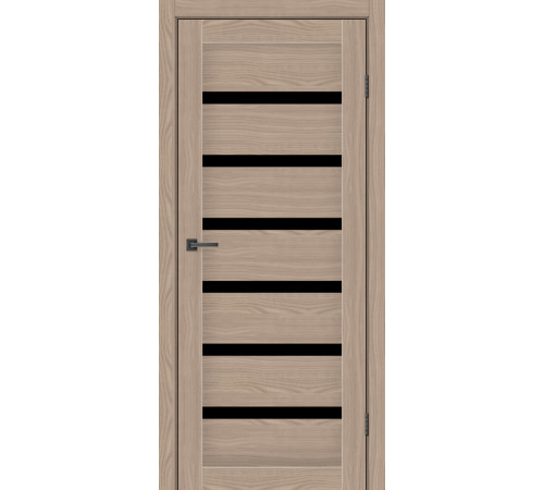 Межкомнатные Двери MSDoors Fashion Holst LOUISIANA Черное стекло ПВХ плёнка