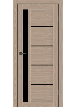 Двері MSDoors Fashion Holst ALABAMA Чорне скло