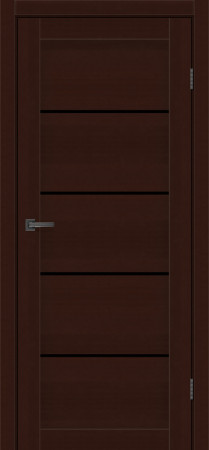 Межкомнатные Двери MSDoors Fashion Holst MONTANA Черное стекло ПВХ плёнка