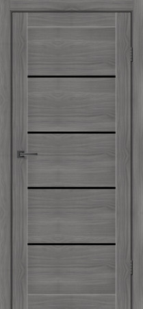 Межкомнатные Двери MSDoors Fashion Holst MONTANA Черное стекло ПВХ плёнка
