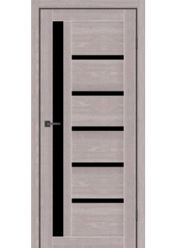 Двері MSDoors Eko Orlean Чорне скло