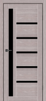 Двері MSDoors Eko Orlean Чорне скло