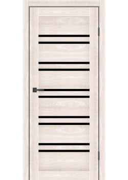Двері MSDoors Eko Atlanta Чорне скло
