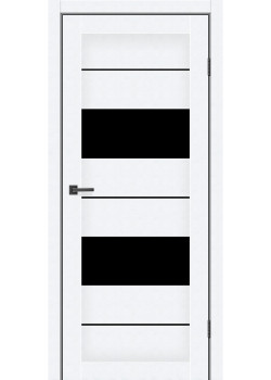 Двері MSDoors Eko Dakota Чорне скло