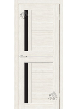Двери Омис Cortex Deco 01 Черное стекло