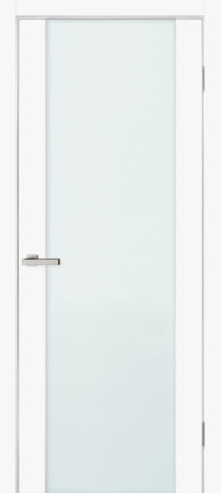 Міжкімнатні Двері Оміс Cortex Gloss triplex молочний Silk matt ПВХ плівка