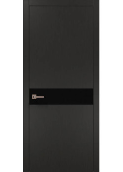 Двері Папа Карло Plato PL-03 шовк графіт