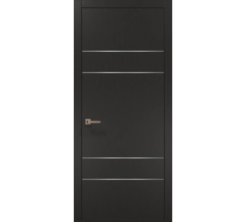 Двери Папа Карло Plato PL-09 шелк графит