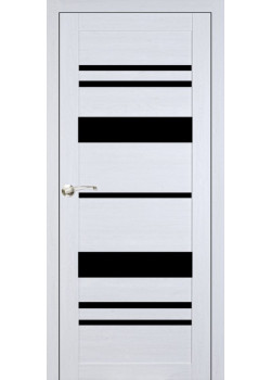 Двері Portalino Doors PL-ECO-4 Чорне скло