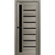 Міжкімнатні Двері Portalino Doors PL-PVC-01 Чорне скло ПВХ плівка