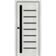 Міжкімнатні Двері Portalino Doors PL-PVC-01 Чорне скло ПВХ плівка