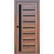 Міжкімнатні Двері Portalino Doors PL-PVC-01 Чорне скло ПВХ плівка