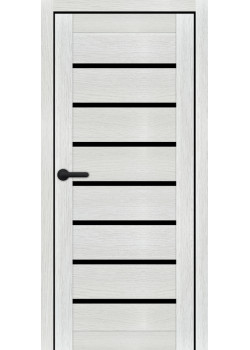 Двері Portalino Doors PL-PVC-02 Чорне скло