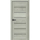 Межкомнатные Двери Portalino Doors PL-PVC-08 Черное стекло ПВХ плёнка