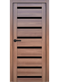 Двері Portalino Doors PL-PVC-03 Чорне скло