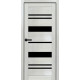 Міжкімнатні Двері Portalino Doors PL-ECO-04 Чорне скло Ламінатин