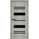Міжкімнатні Двері Portalino Doors PL-ECO-04 Чорне скло Ламінатин