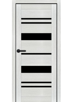 Двері Portalino Doors PL-PVC-04 Чорне скло