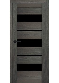 Двері Portalino Doors PL-PVC-05 Чорне скло