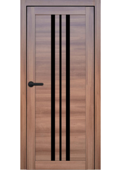 Двері Portalino Doors PL-PVC-07 Чорне скло