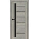 Міжкімнатні Двері Portalino Doors PL-ECO-14 Чорне скло Ламінатин