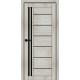 Міжкімнатні Двері Portalino Doors PL-ECO-14 Чорне скло Ламінатин