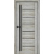 Міжкімнатні Двері Portalino Doors PL-ECO-14 Чорне скло Ламінатин