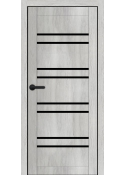 Двері Portalino Doors PL-ECO-18 Чорне скло