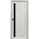 Міжкімнатні Двері Portalino Doors PL-ECO-24 Чорне скло Ламінатин