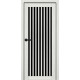 Межкомнатные Двери Portalino Doors PL-ECO-25 Черное стекло Ламинатин