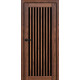 Межкомнатные Двери Portalino Doors PL-ECO-25 Черное стекло Ламинатин