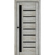 Міжкімнатні Двері Portalino Doors PL-ECO-01 Чорне скло Ламінатин