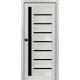 Міжкімнатні Двері Portalino Doors PL-ECO-01 Чорне скло Ламінатин