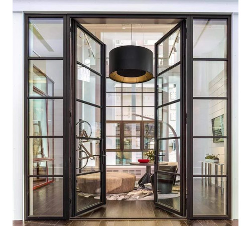Межкомнатные Двери RockWood Design MetalGlass 10 Стеклянные
