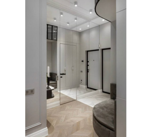 Міжкімнатні Двері RockWood Design Vision Door Mirror З дзеркалом Скляні