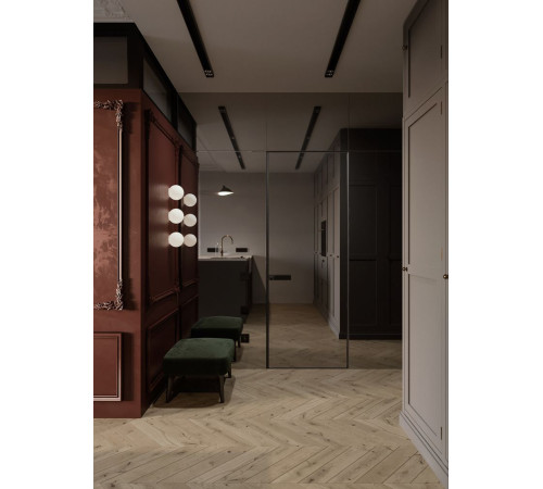 Межкомнатные Двери RockWood Design Crystal View С зеркалом Стеклянные