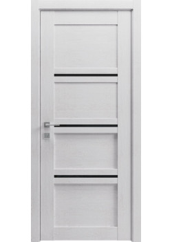 Двері Rodos Modern Quadro Чорне скло