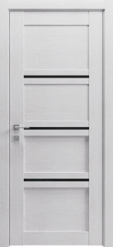 Двері Rodos Modern Quadro Чорне скло