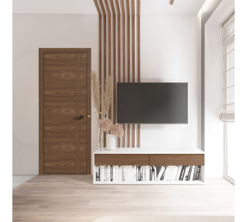 Міжкімнатні Двері Secret Doors Contemporary SOFT 06 ET Group Шпон