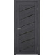 Межкомнатные Двери SherWood Sline S7 Черное стекло ПВХ плёнка