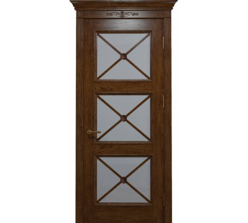 Міжкімнатні Двері Status Royal Cross RC-022-S01 Шпон