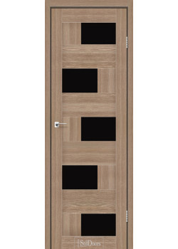Двери StilDoors NEPAL нестандартная Черное стекло