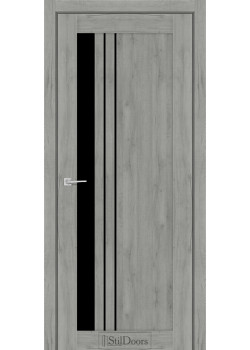 Двері StilDoors BELLANO Чорне скло